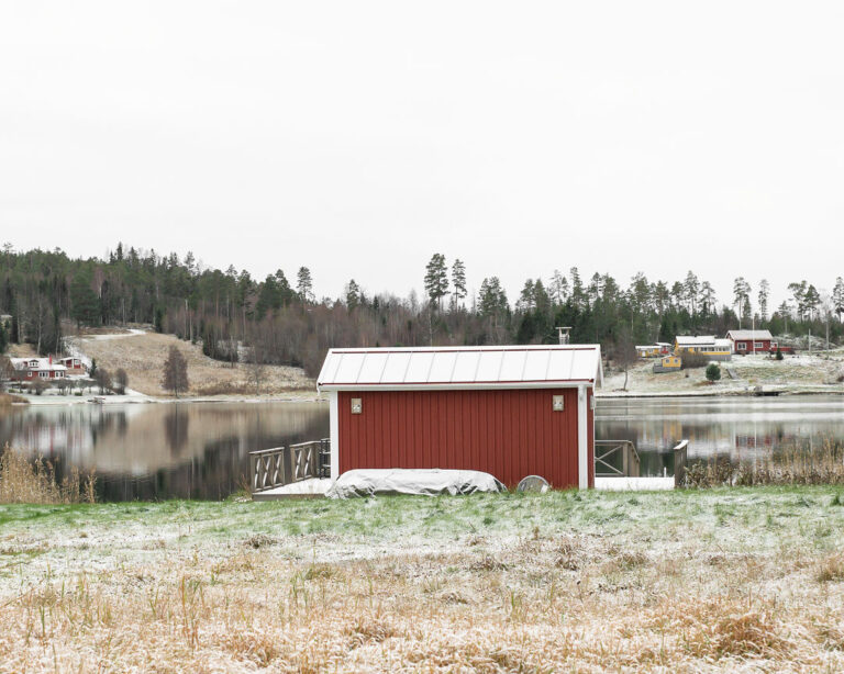 Projektbild från Altan med bastu vid Tynderösundet