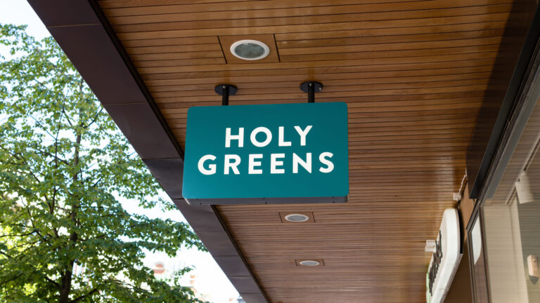 Projektbild från Holy Greens